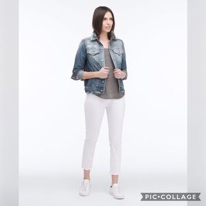 AG The Stilt Crop Cigarette Jean